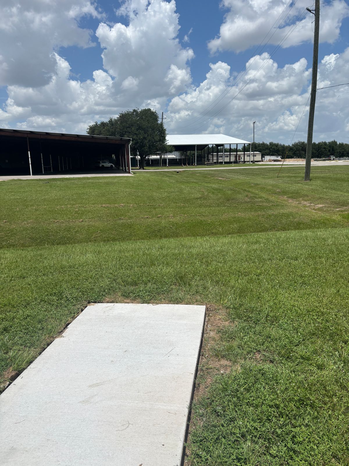 Hole 7 tee to basket