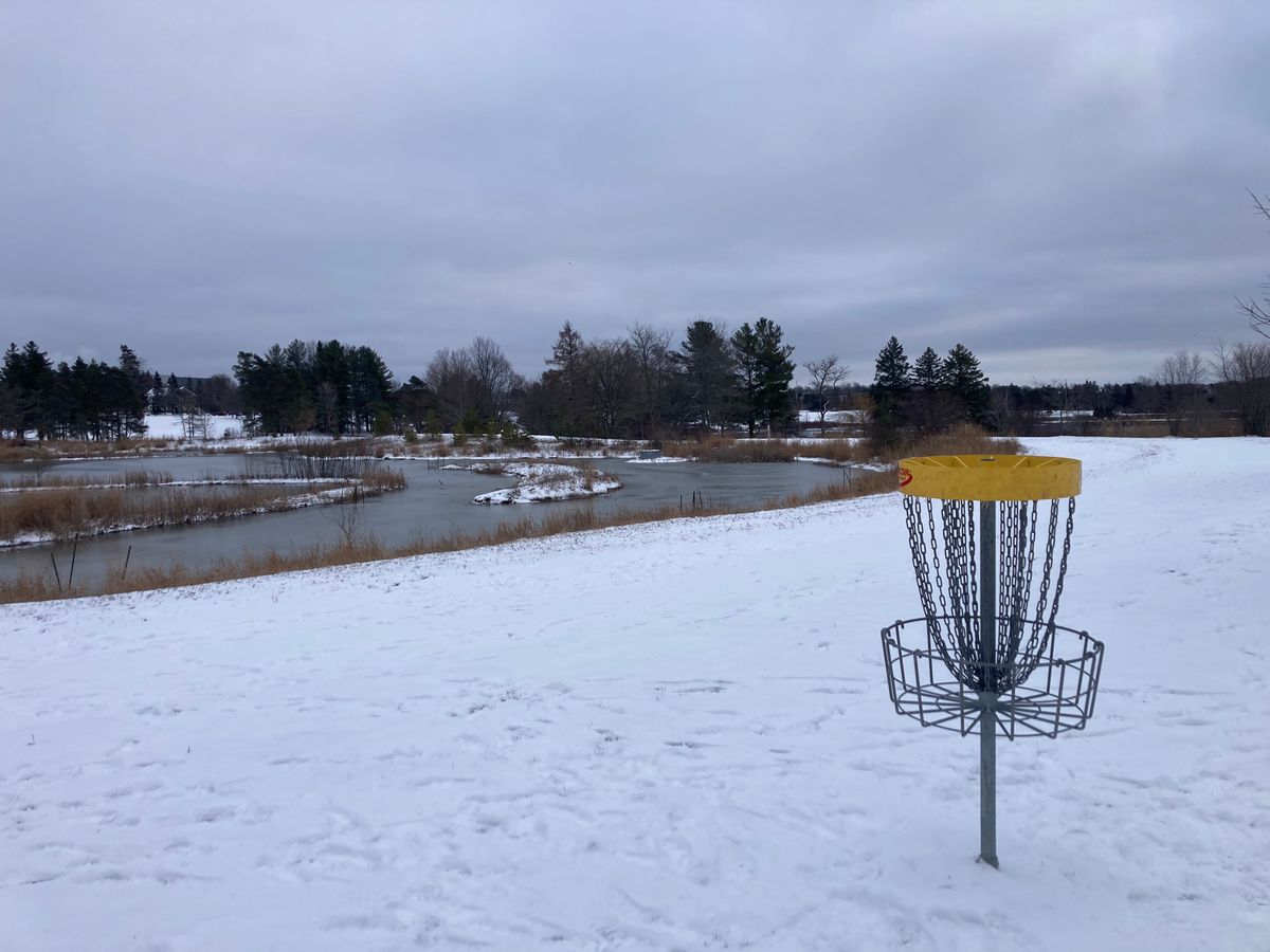 From the basket, Hole 3