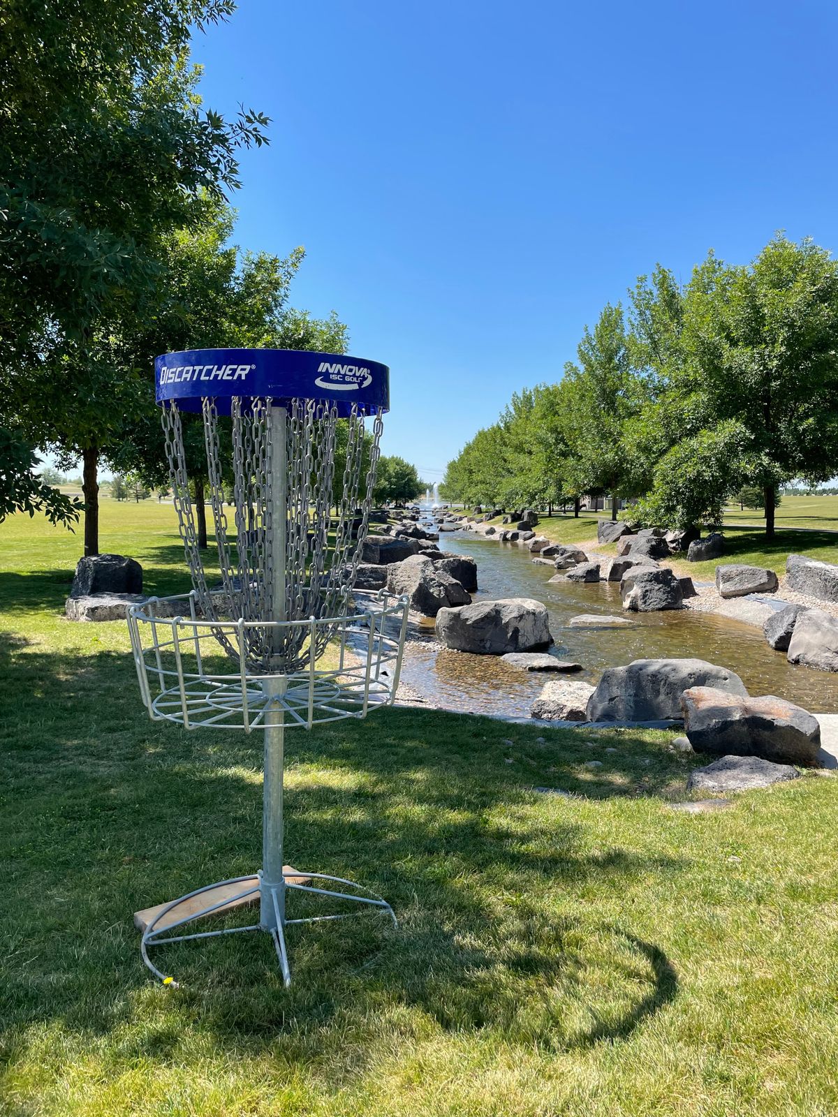 Hole 7 looking back towards the tee