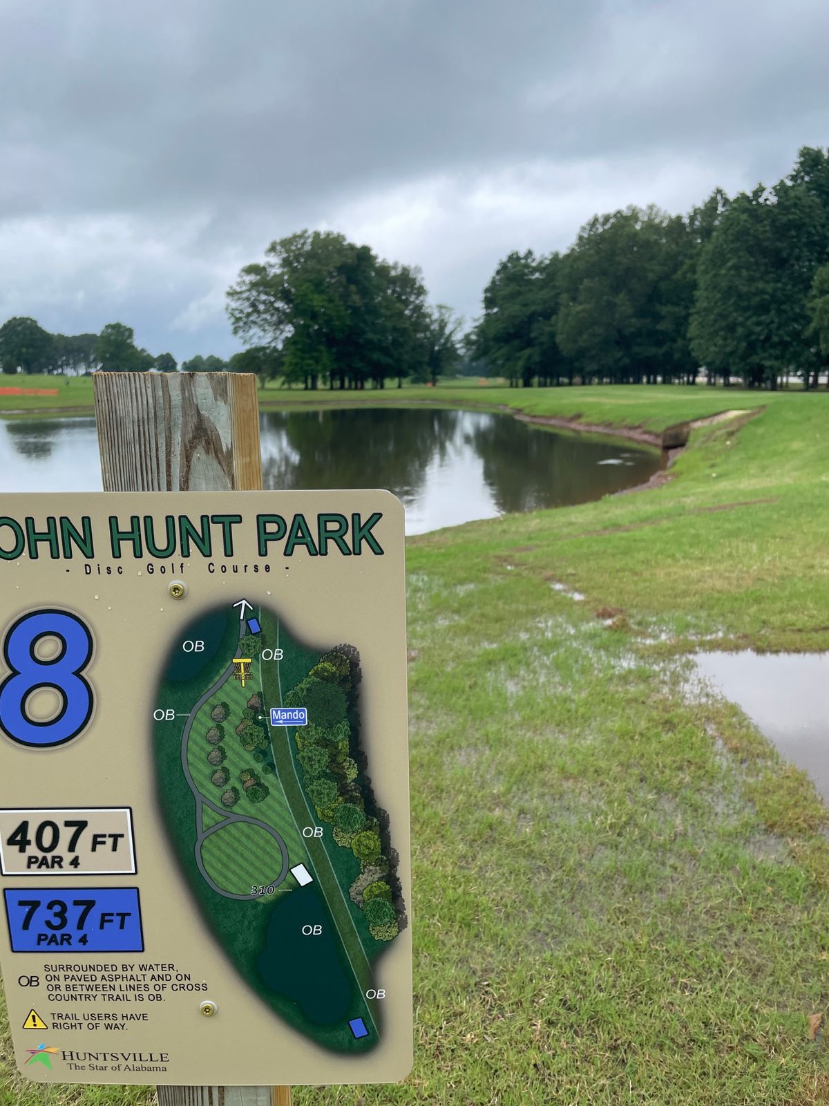 Hole 8 Blue Tee