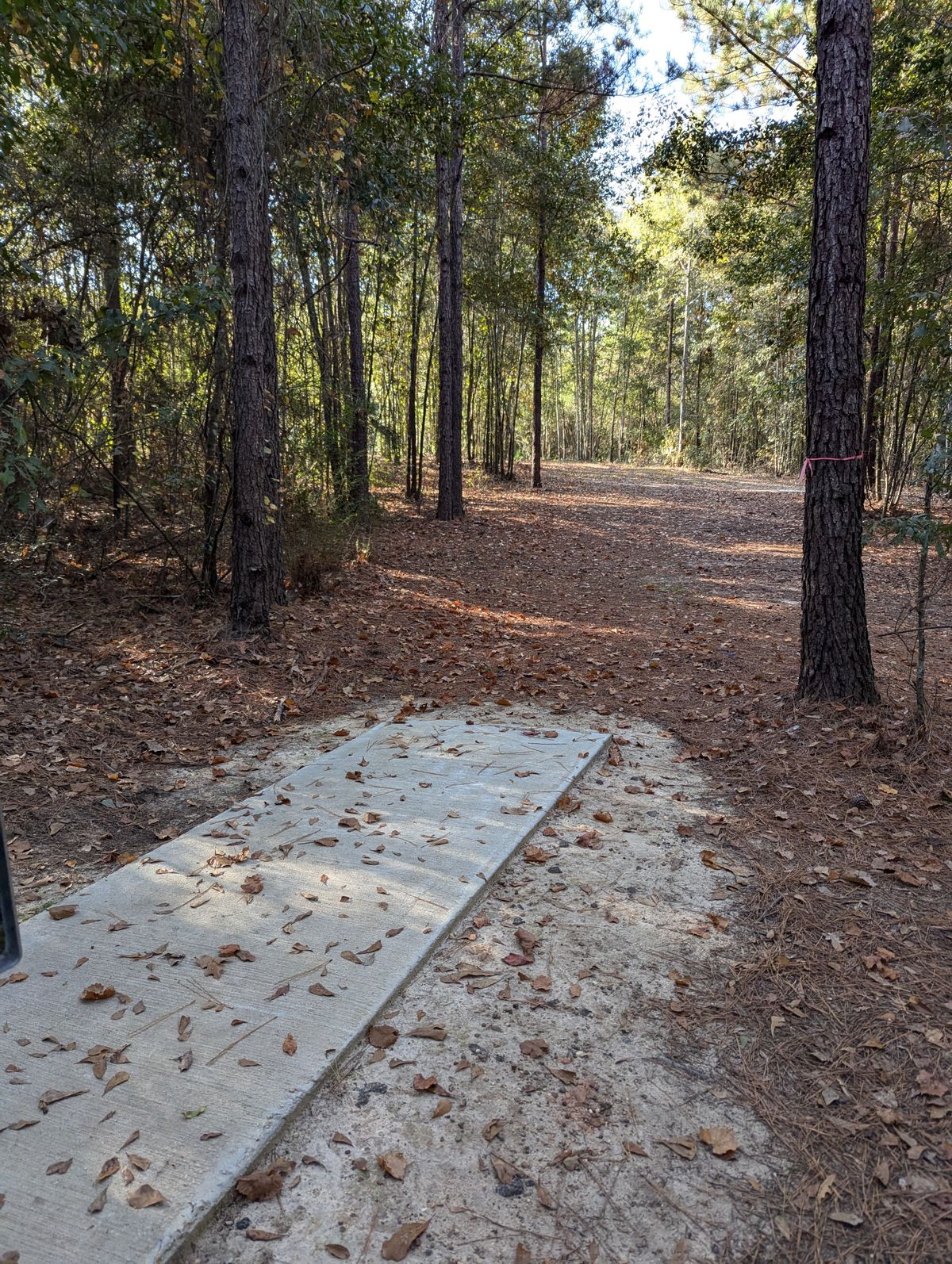Hole 7 to the left through the opening