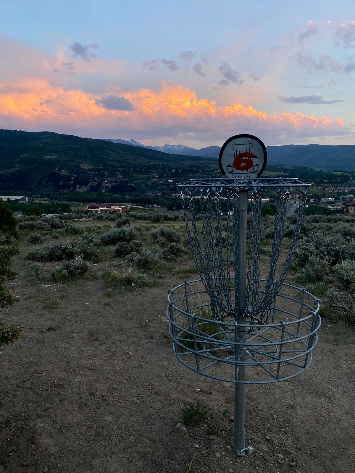 Great views all around. Fun course!