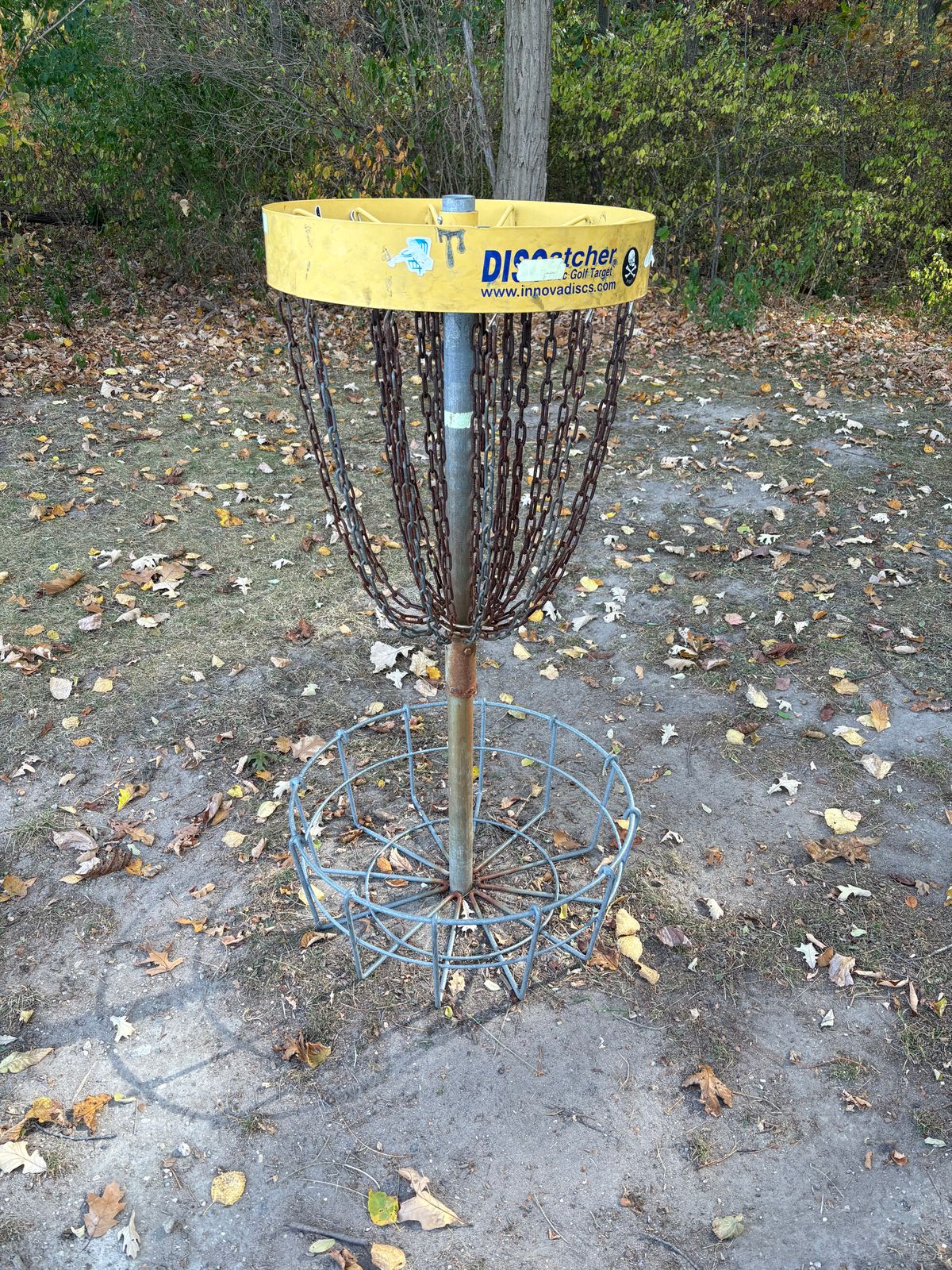 Hole 4 currently, 10/18/25