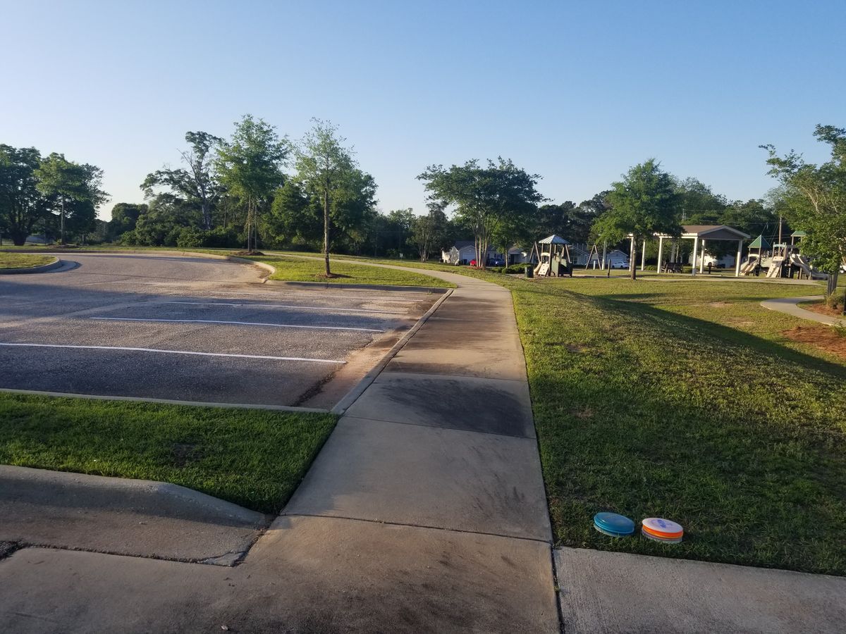 Hole 18 tee