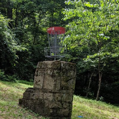 Orange Crush Hole #8, Red Basket.