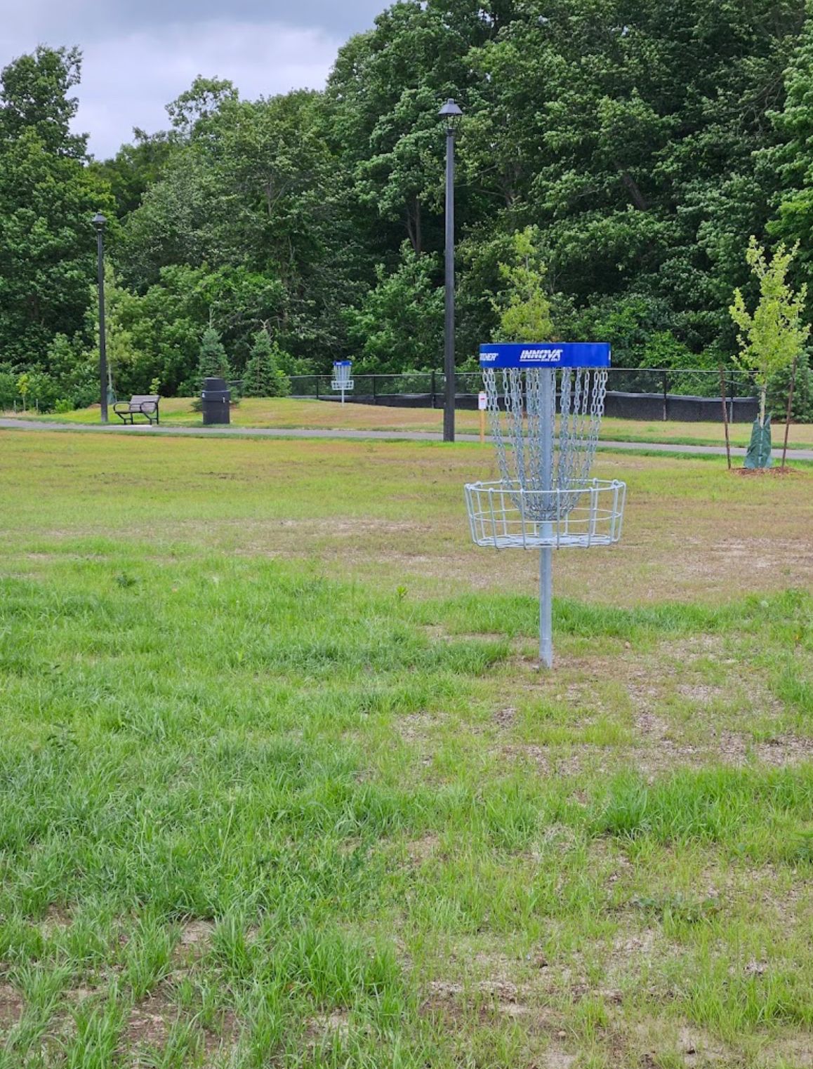 Hole 2 and 3 baskets