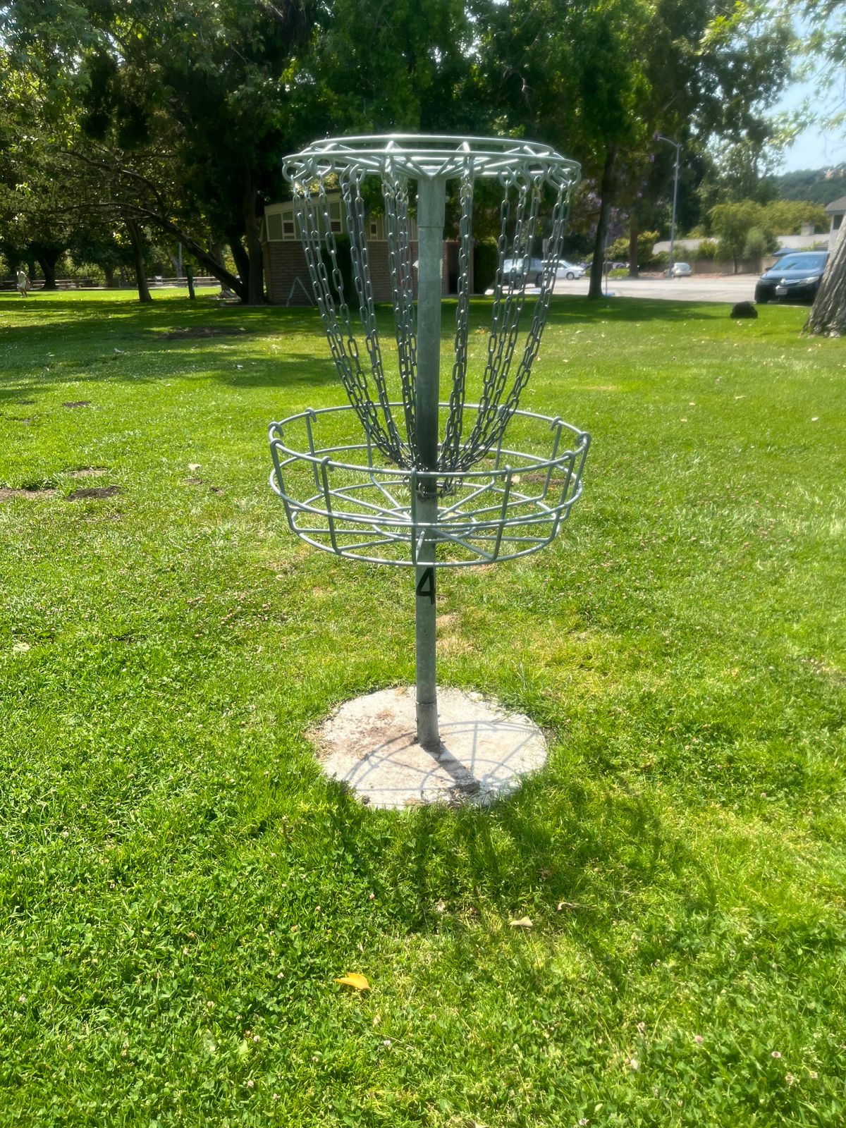 Hole 4 basket, lovely baskets!