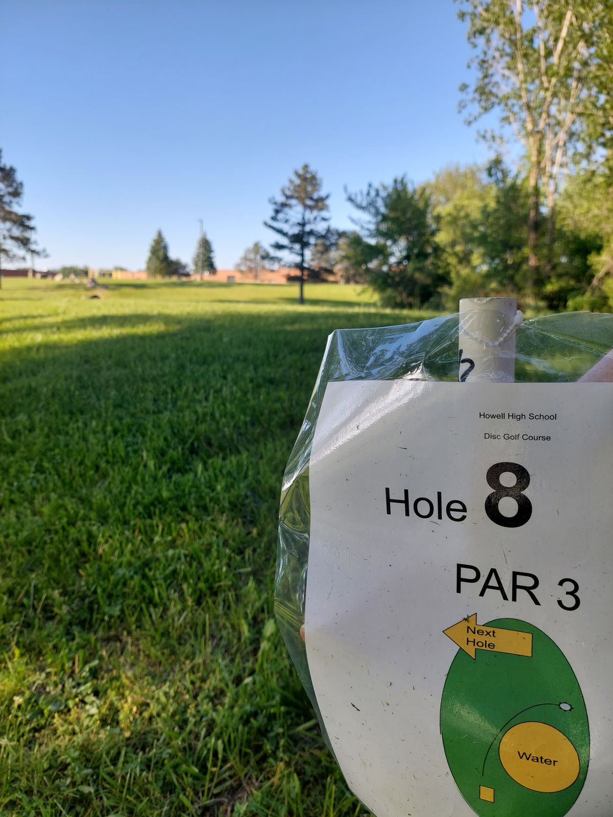 Hole 8 Tee pad