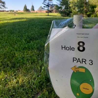 Hole 8 Tee pad