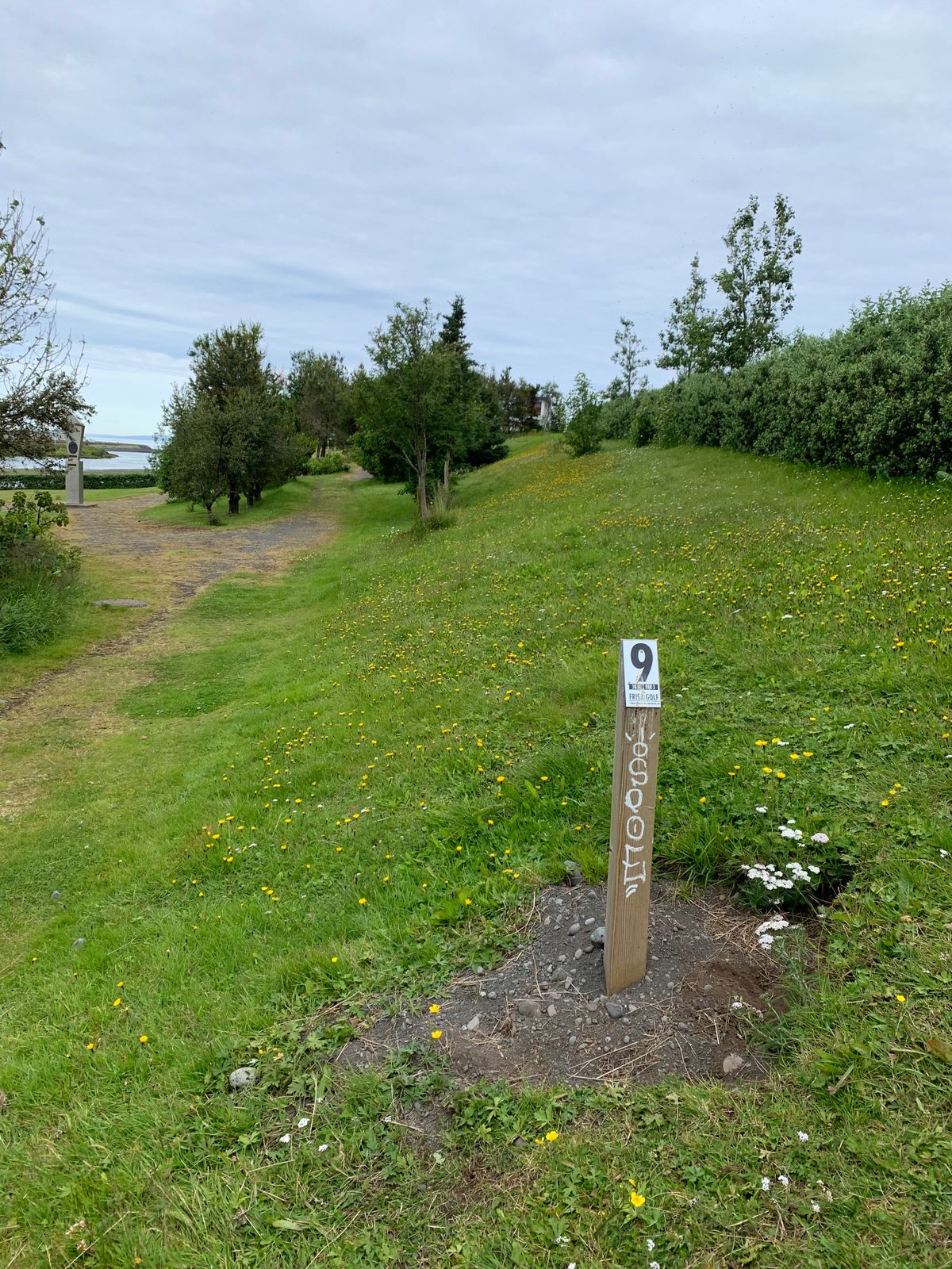 9th tee