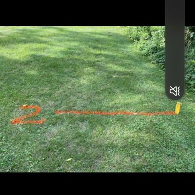 Example of the temporary tee boxes