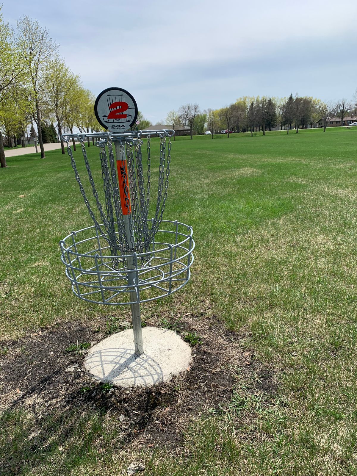 Hole 2 basket