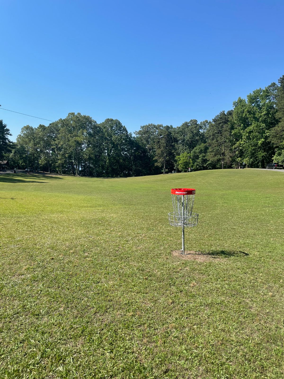 Practice area with 2 baskets