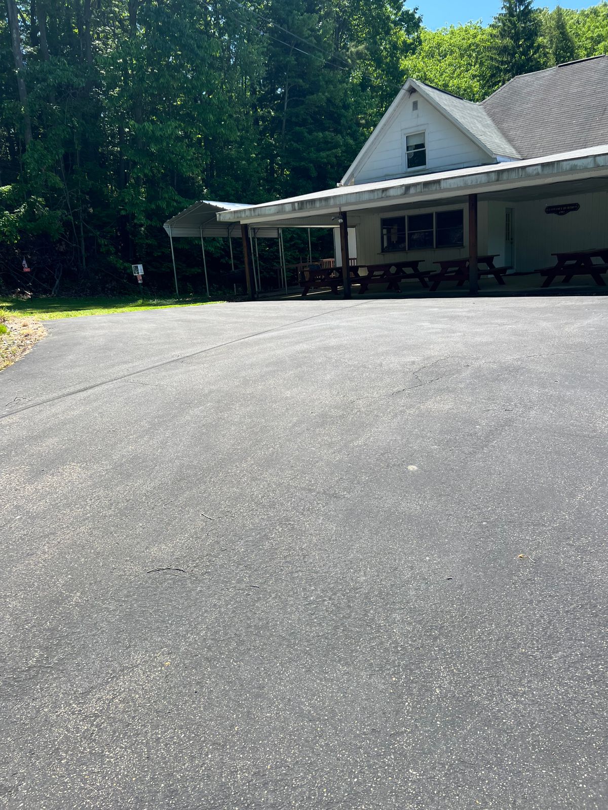 Parking location at tee #1