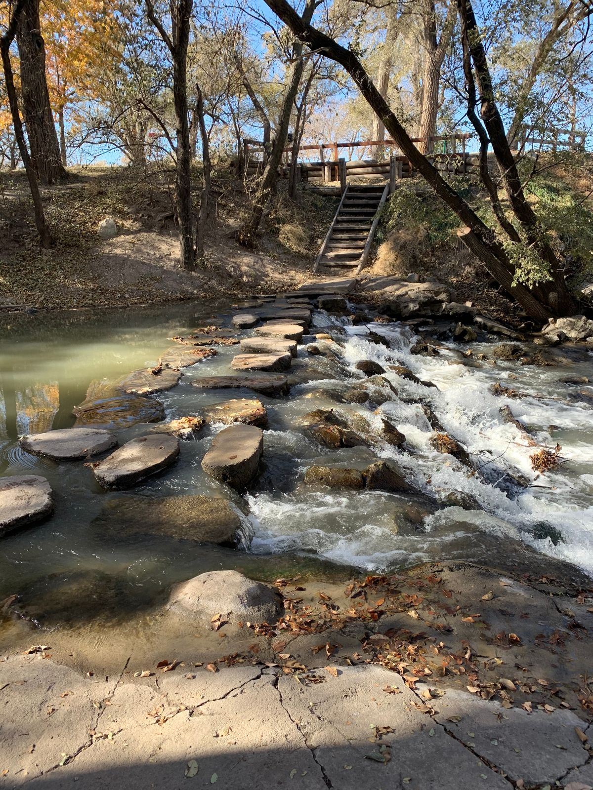 Beautiful water crossing