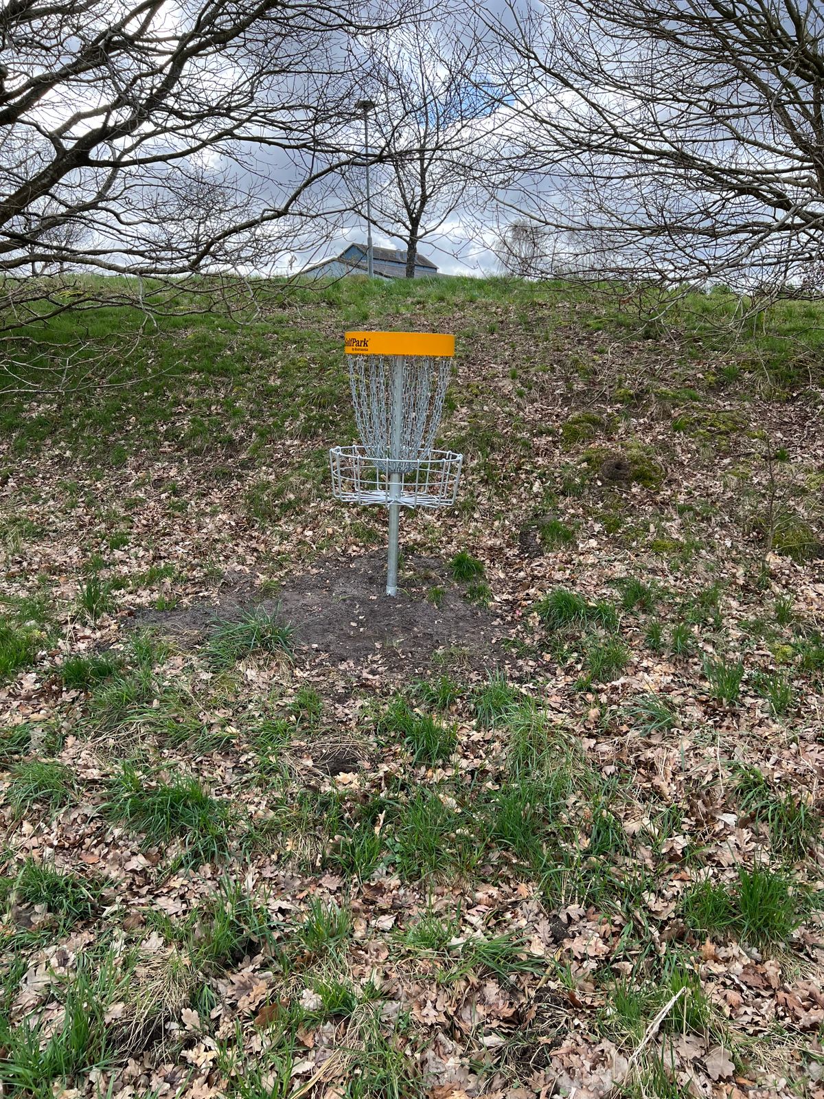 Hole 1 basket