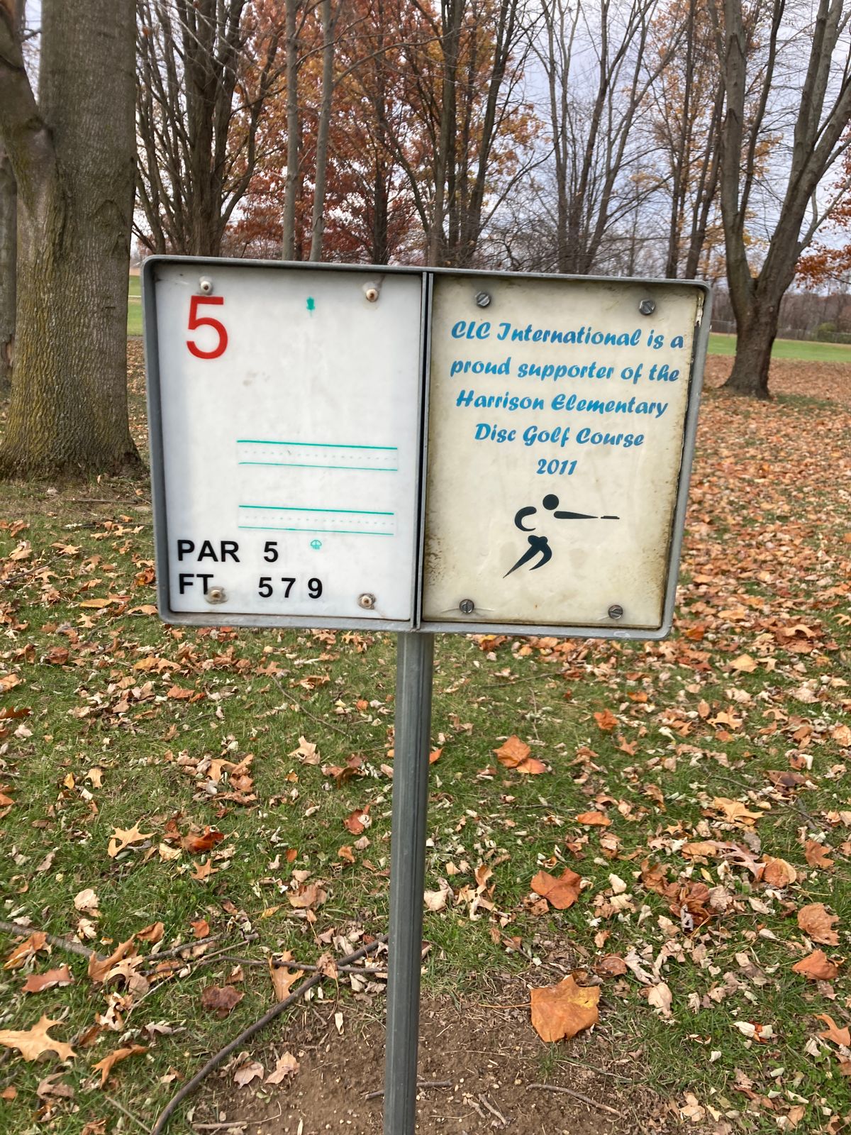 Sign at Tee Pad 05.