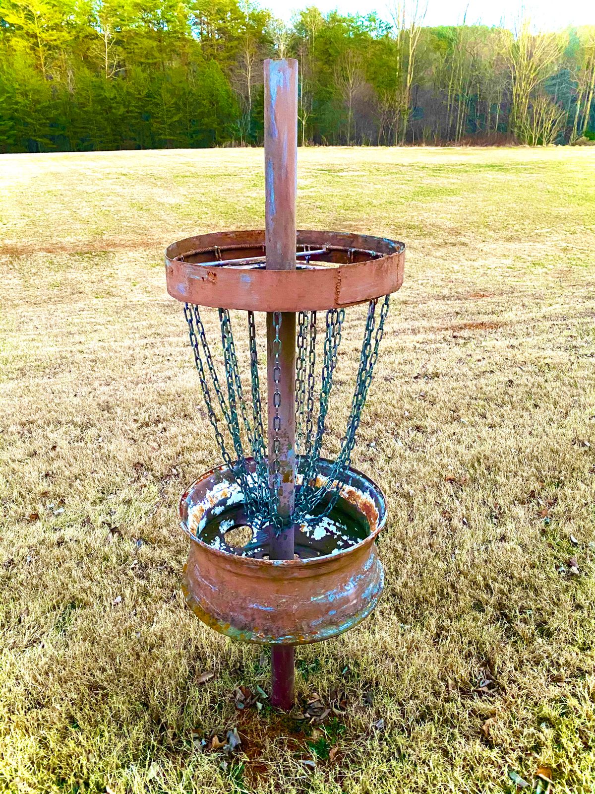 Repurposed Truck Wheel Baskets