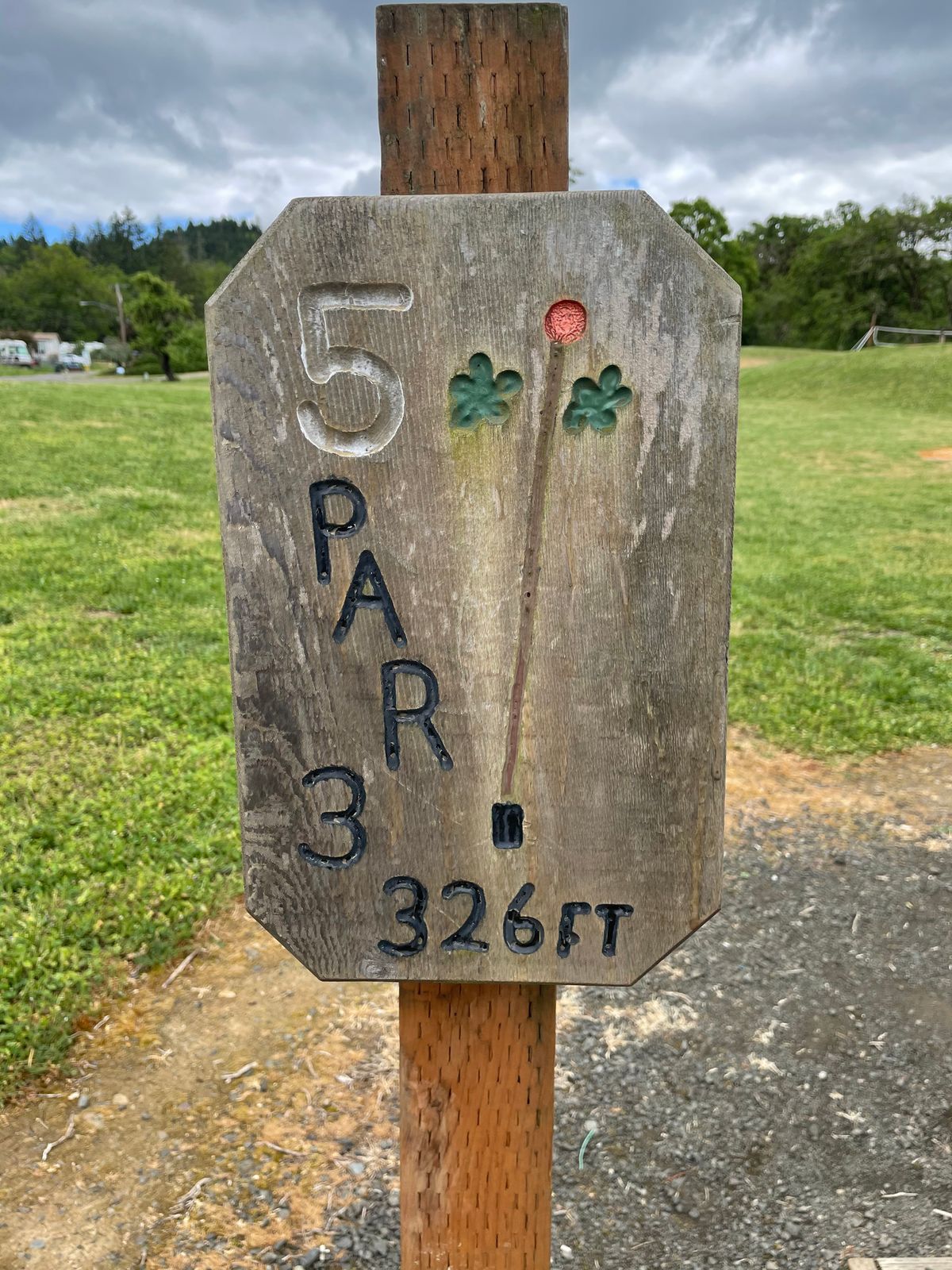 Hole 5 map