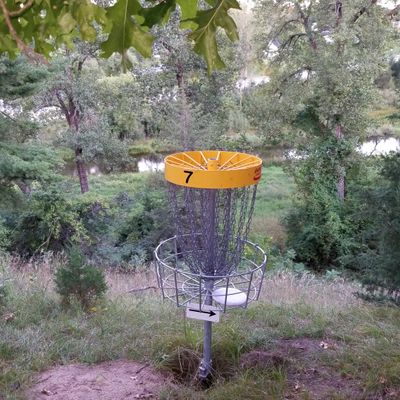 Hole 7 death putt