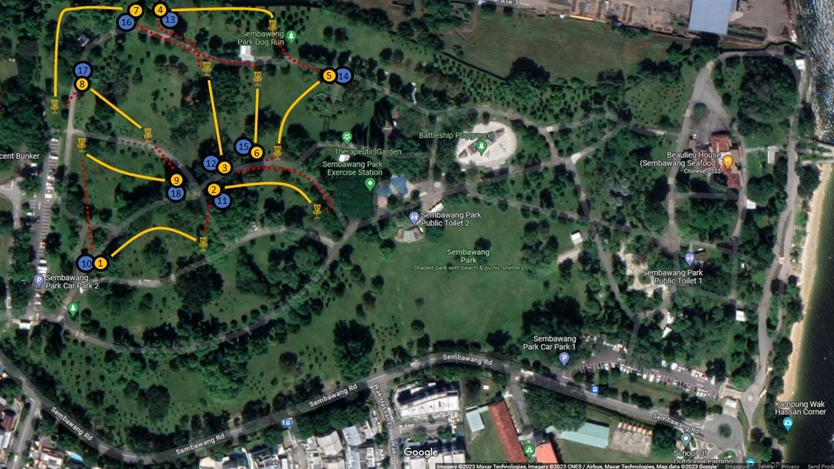 Sembawang DG Park (Back 9 Twice)