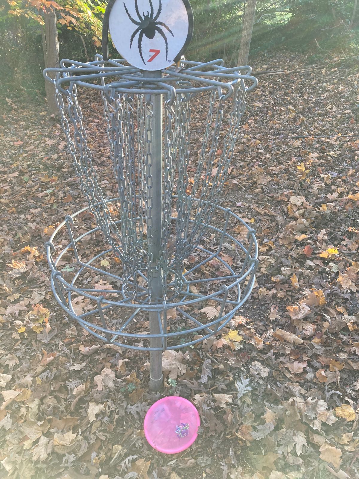 Parked! Most of the course is aceable.