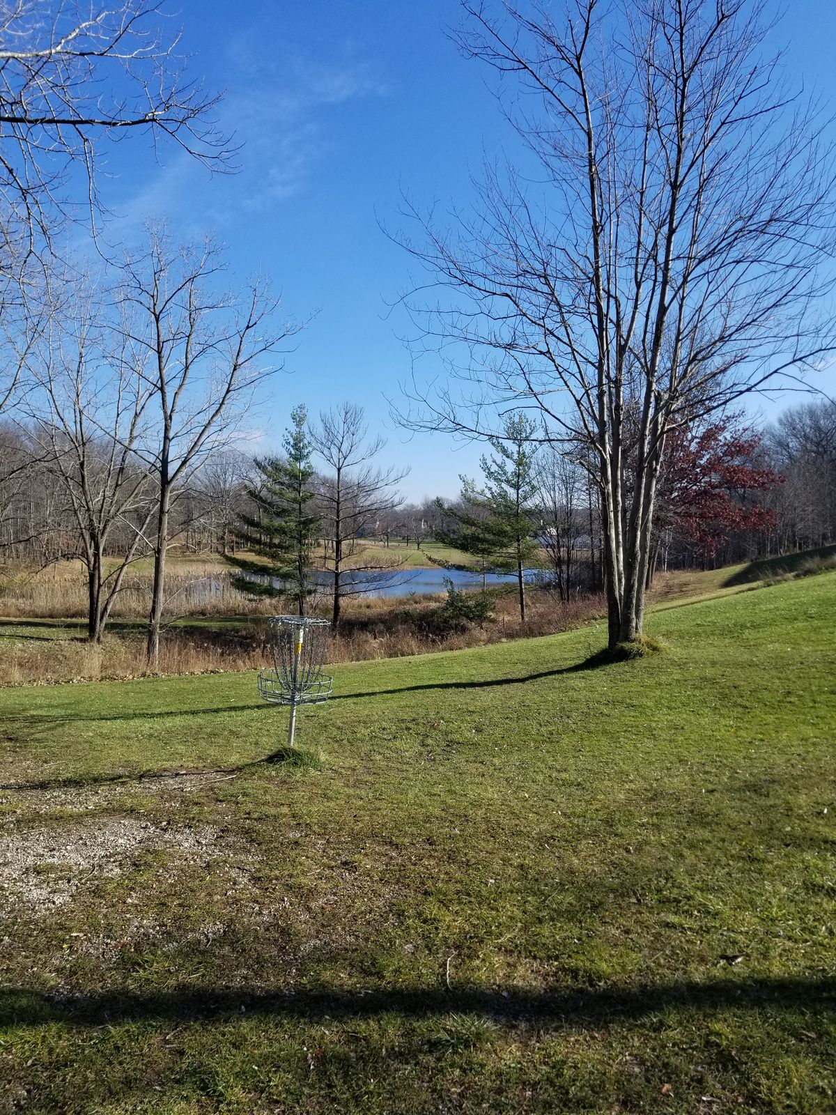 Hole 1 green