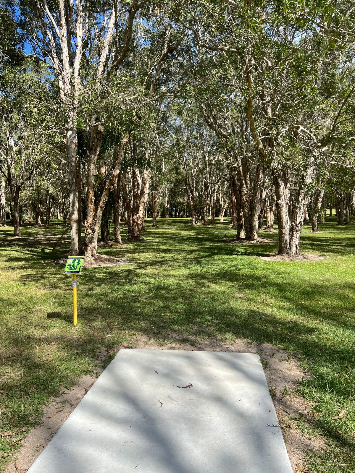 Hole 5- Oooohhhh tight tunnel and my only bogey of the day