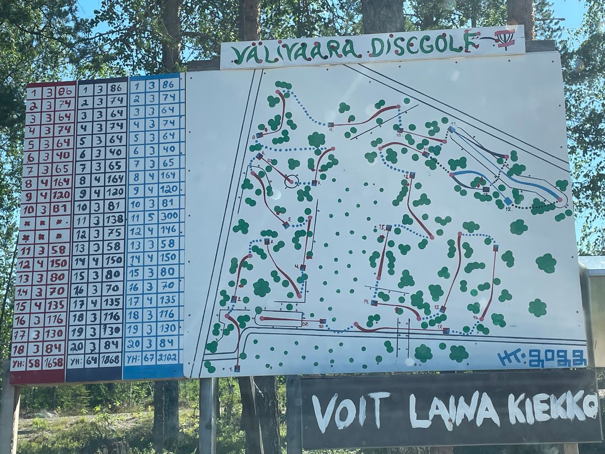 Uusi Ratakartta jossa on kaikki 3 layouttia