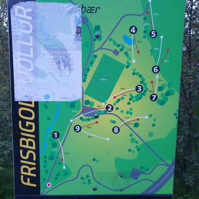 Old course map