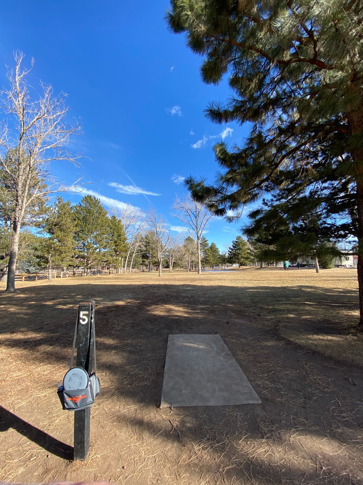 Hole #5, the longest on the course.