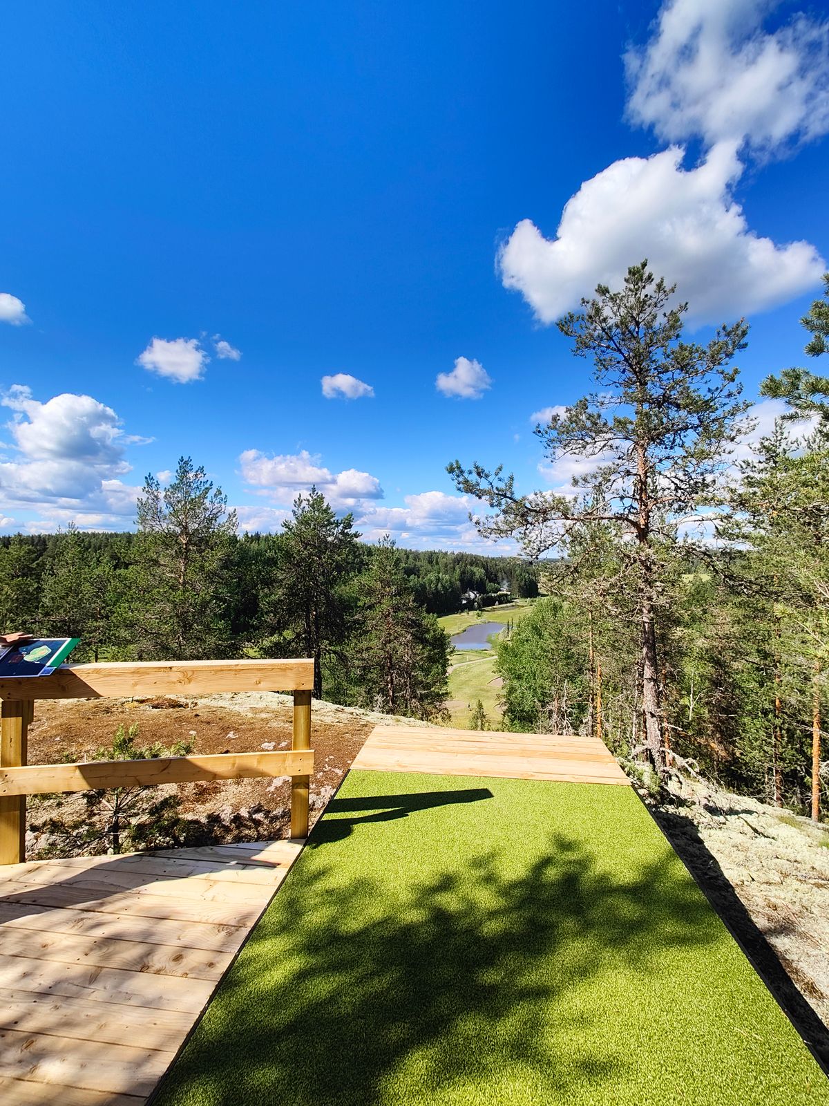 Premium major 10 väylän tii, 222m par 3