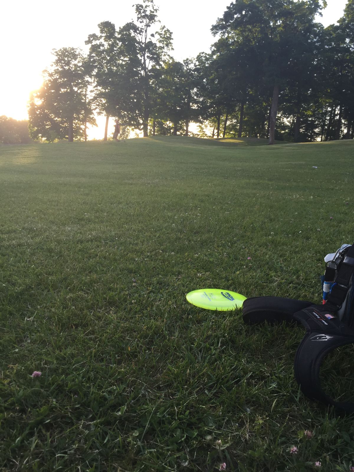 Hole 18 second shot.