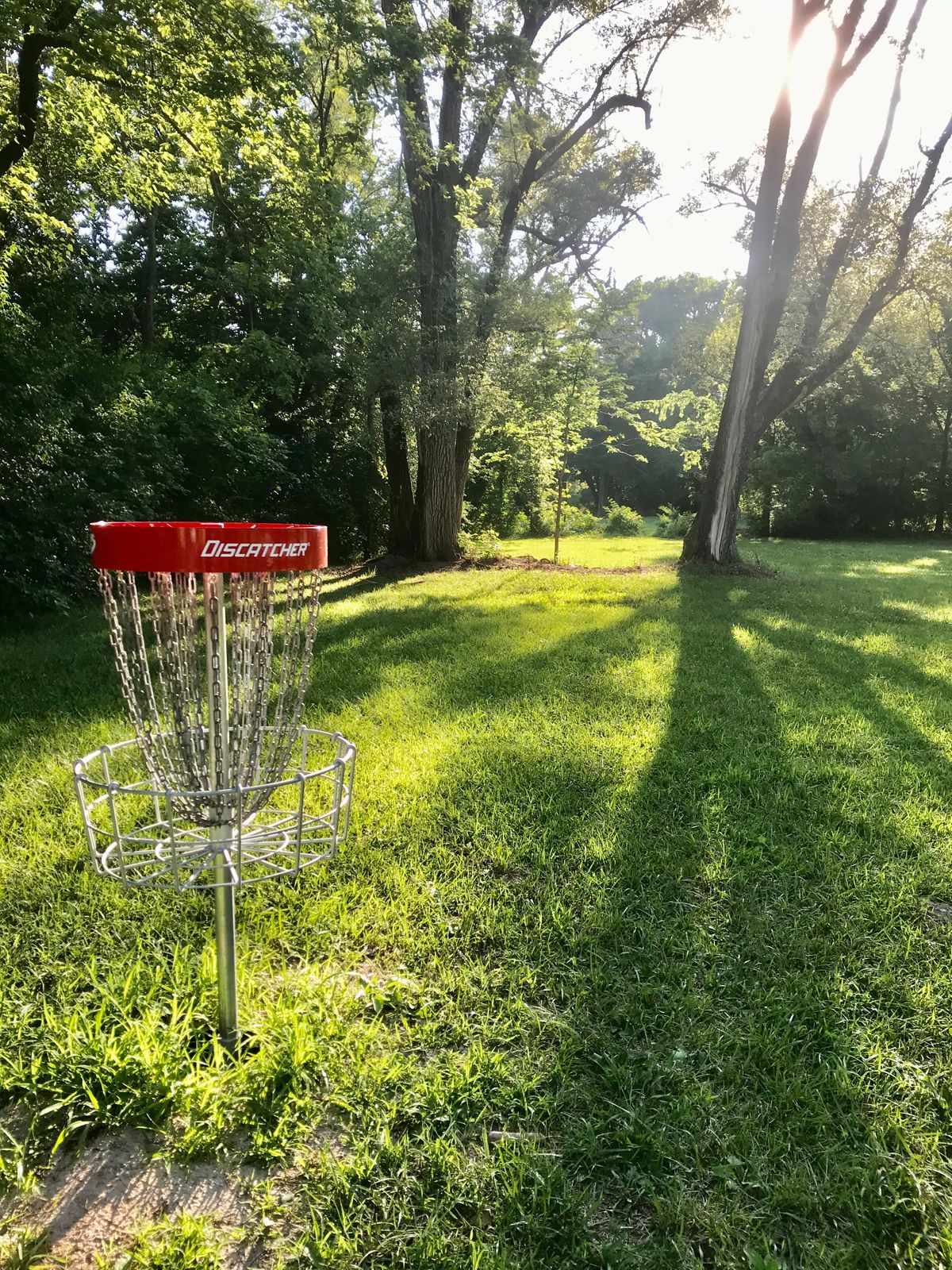 Hole 9 Basket to Tee