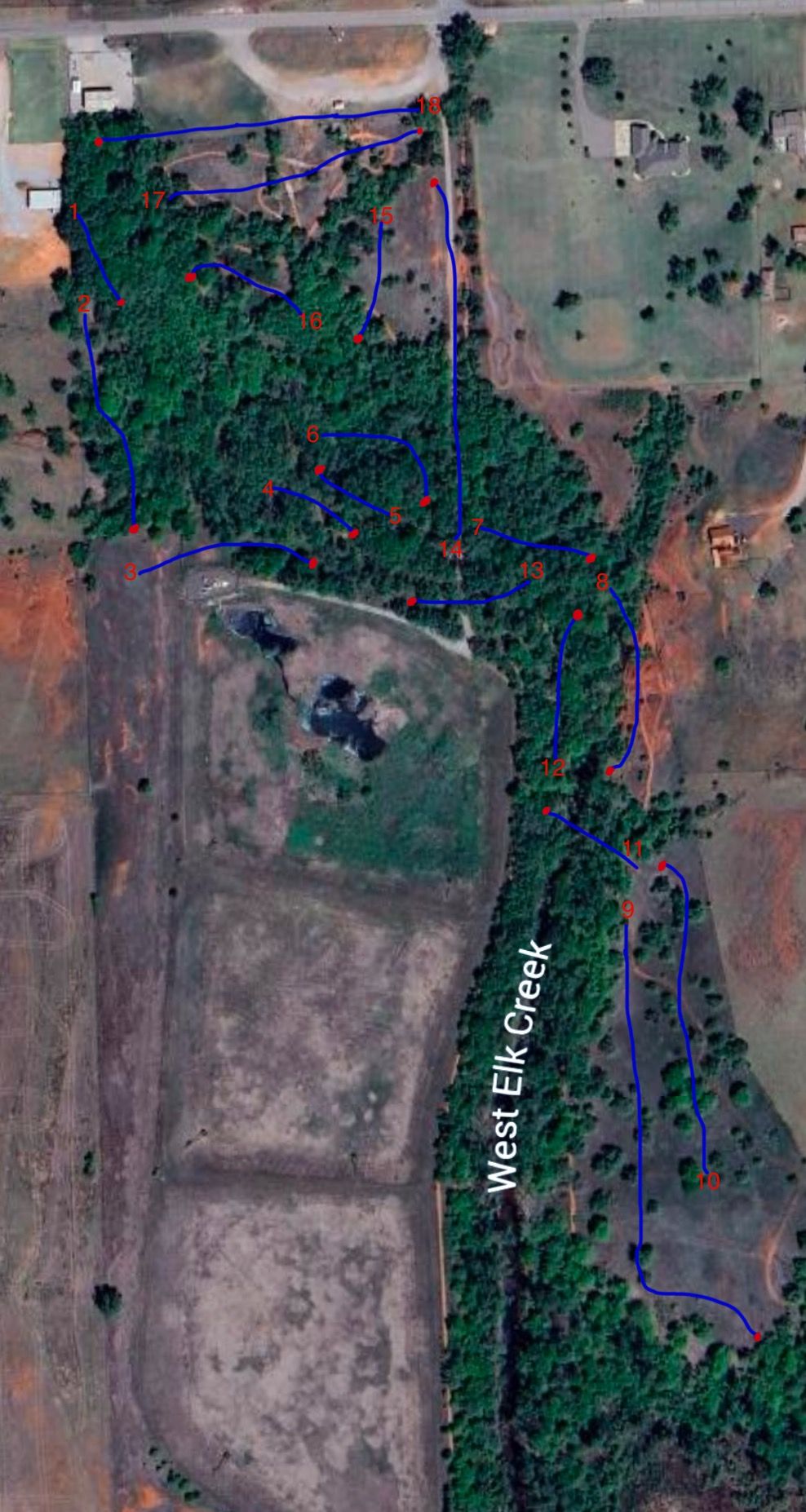 Whole course map