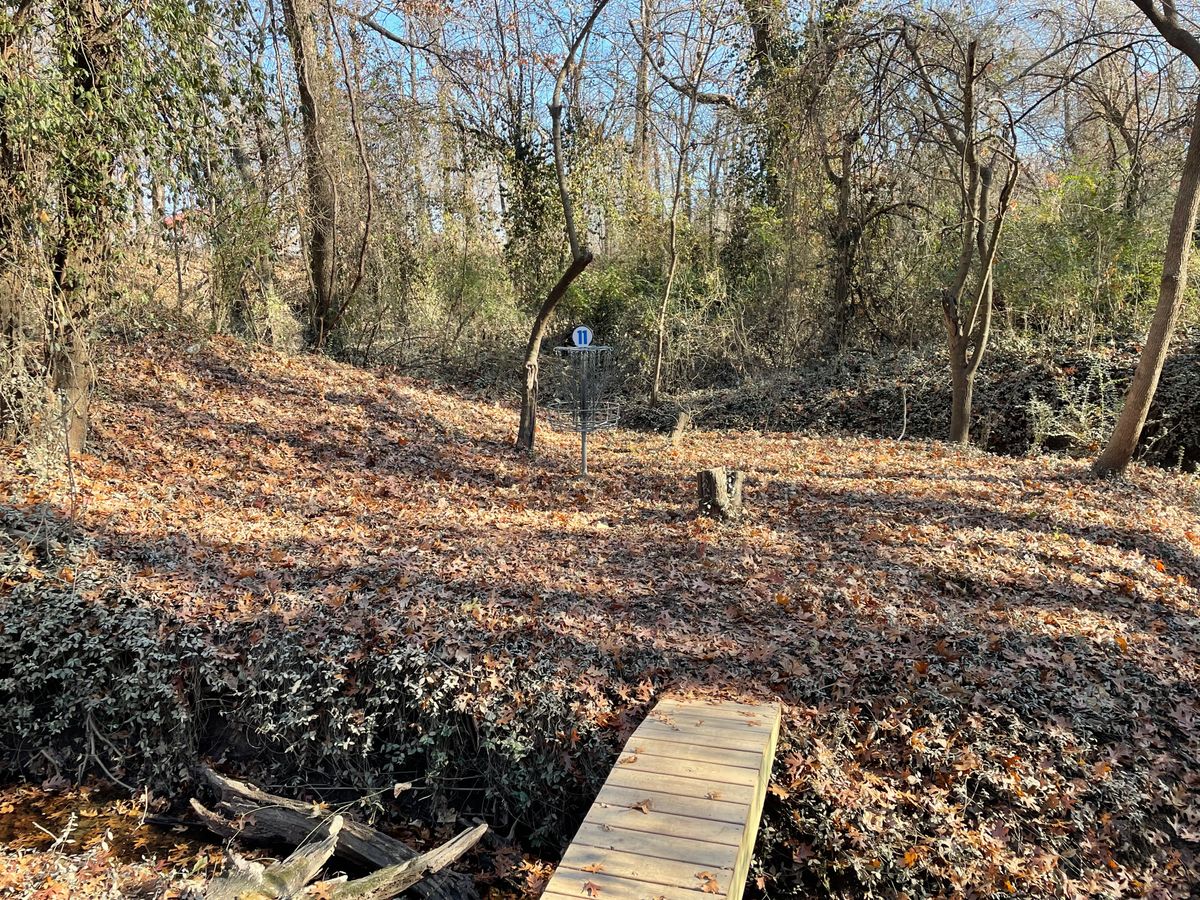 Hole 11 green.