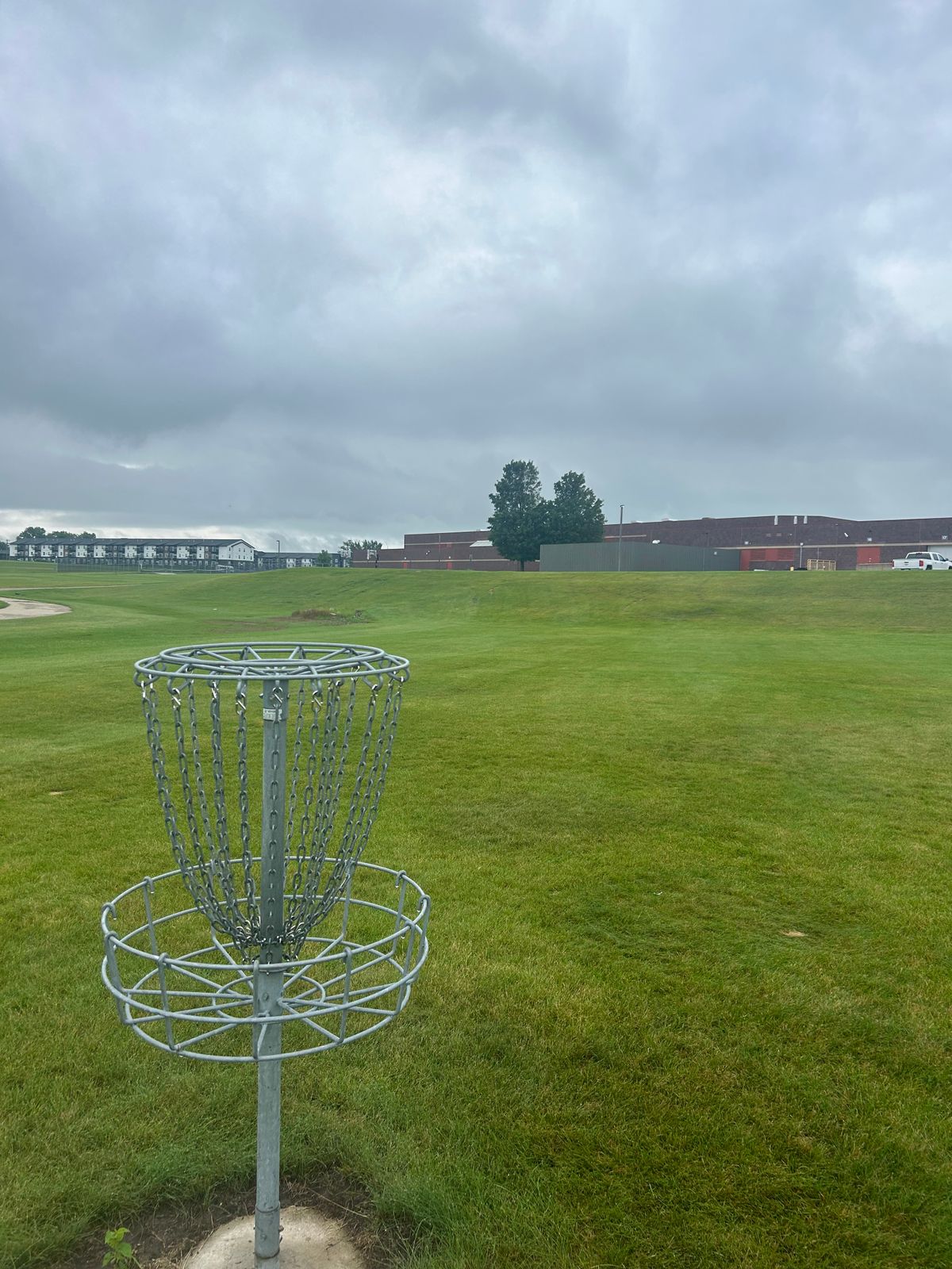 Hole 1 basket