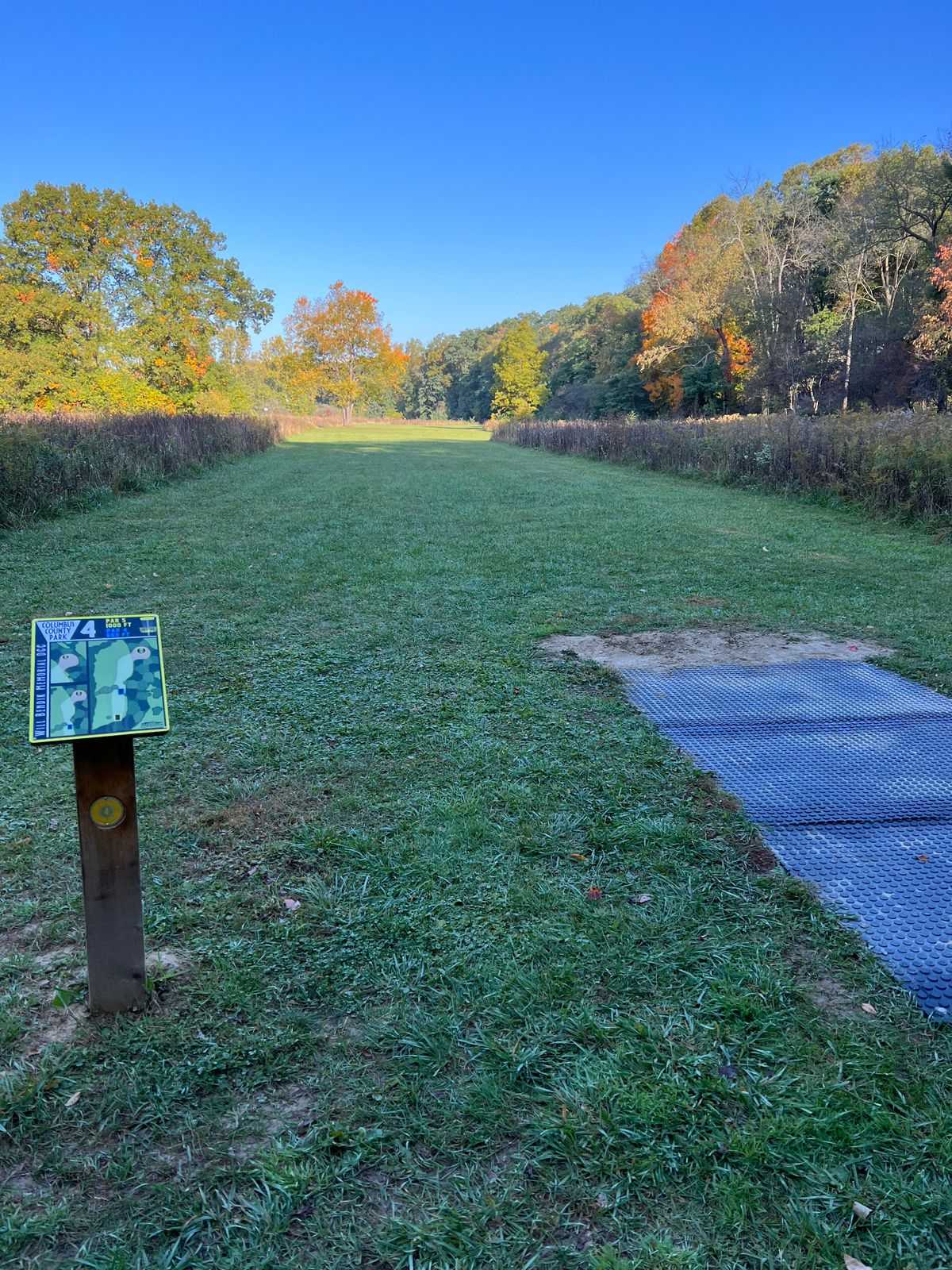 Hole 4 tee pad (long)