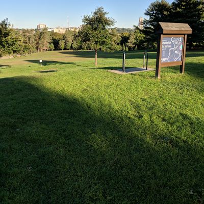 View of bits of hole 1, 2, and 3.