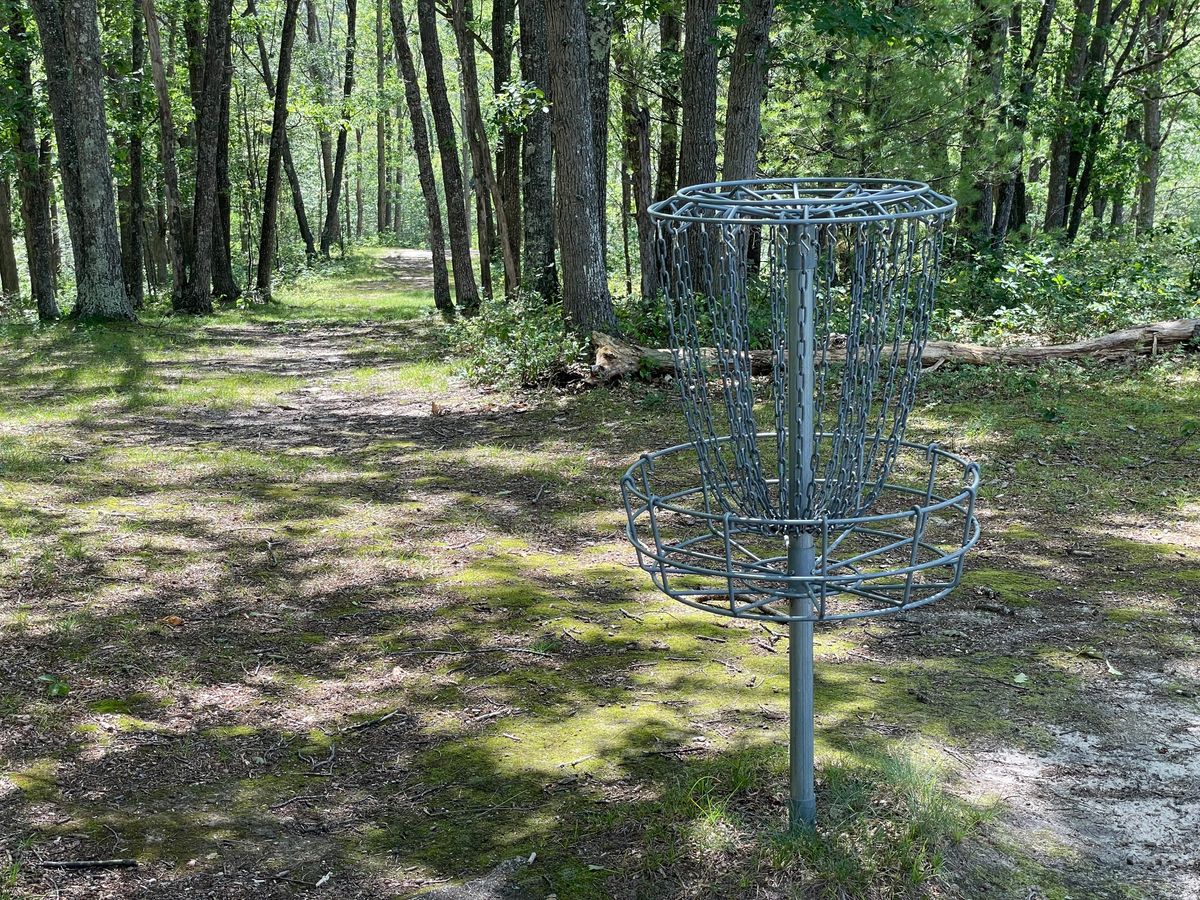 369feet 30deg+ up hill. Making in 4 shots without hitting the tree. It is very challenging.