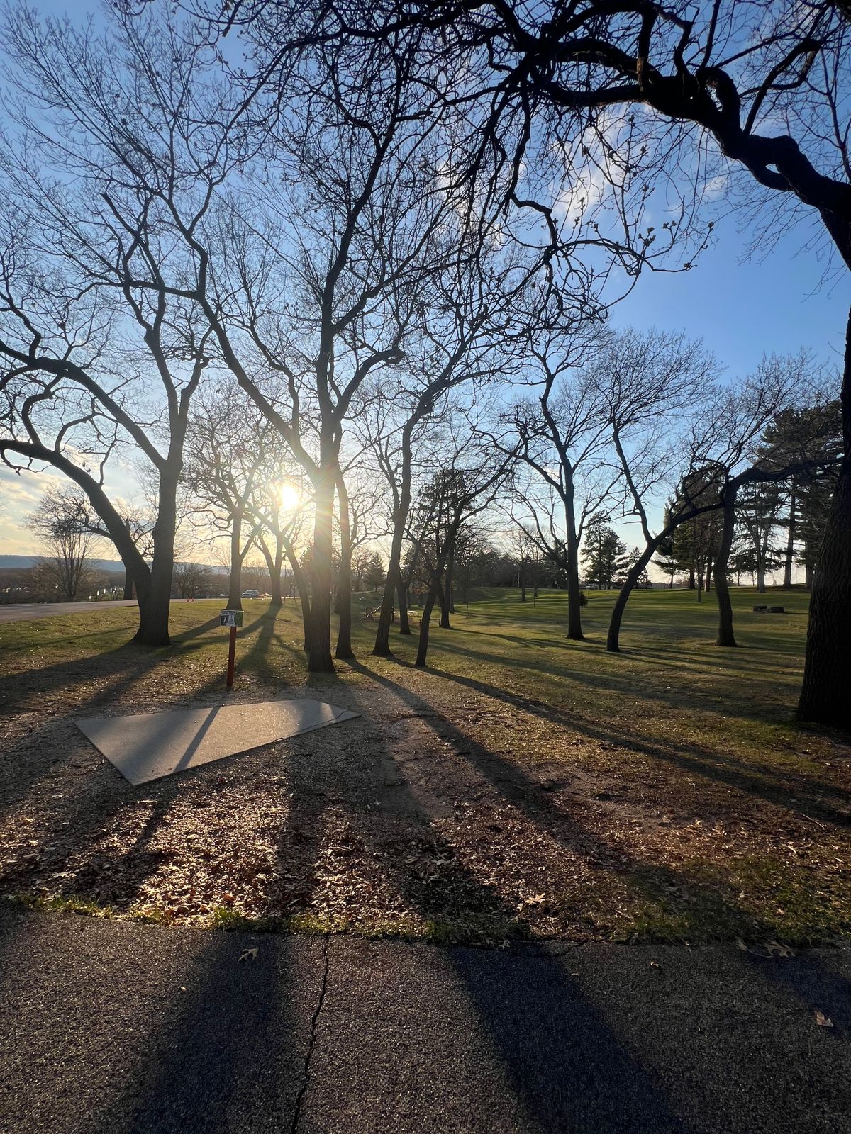 “Hole 7 Casted Shadows” - 4/21/25