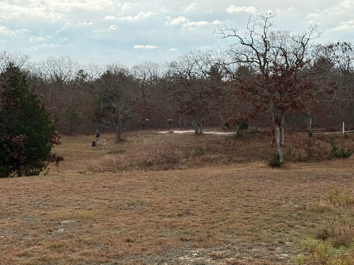 Viewing hole 1 from hole 18 fairway