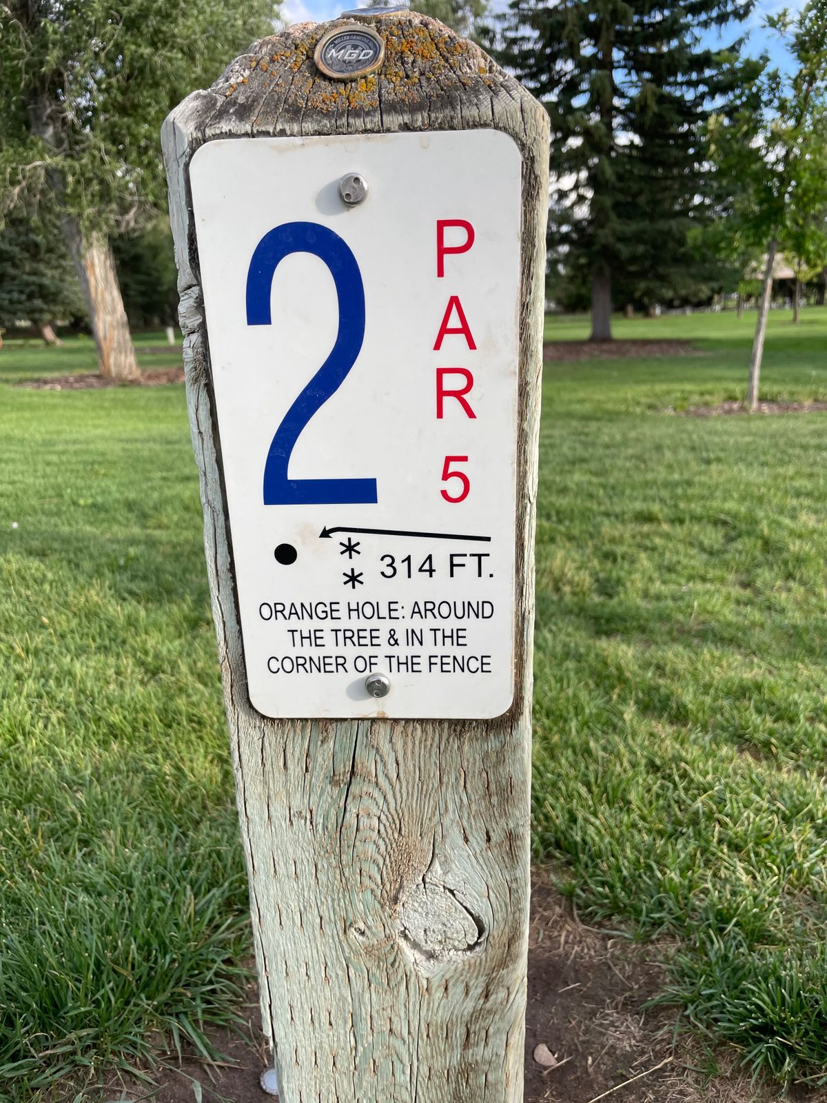 Each hole is clearly marked and guides you.