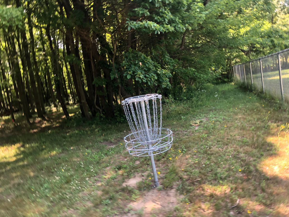 8’s basket looking back towards launch pad