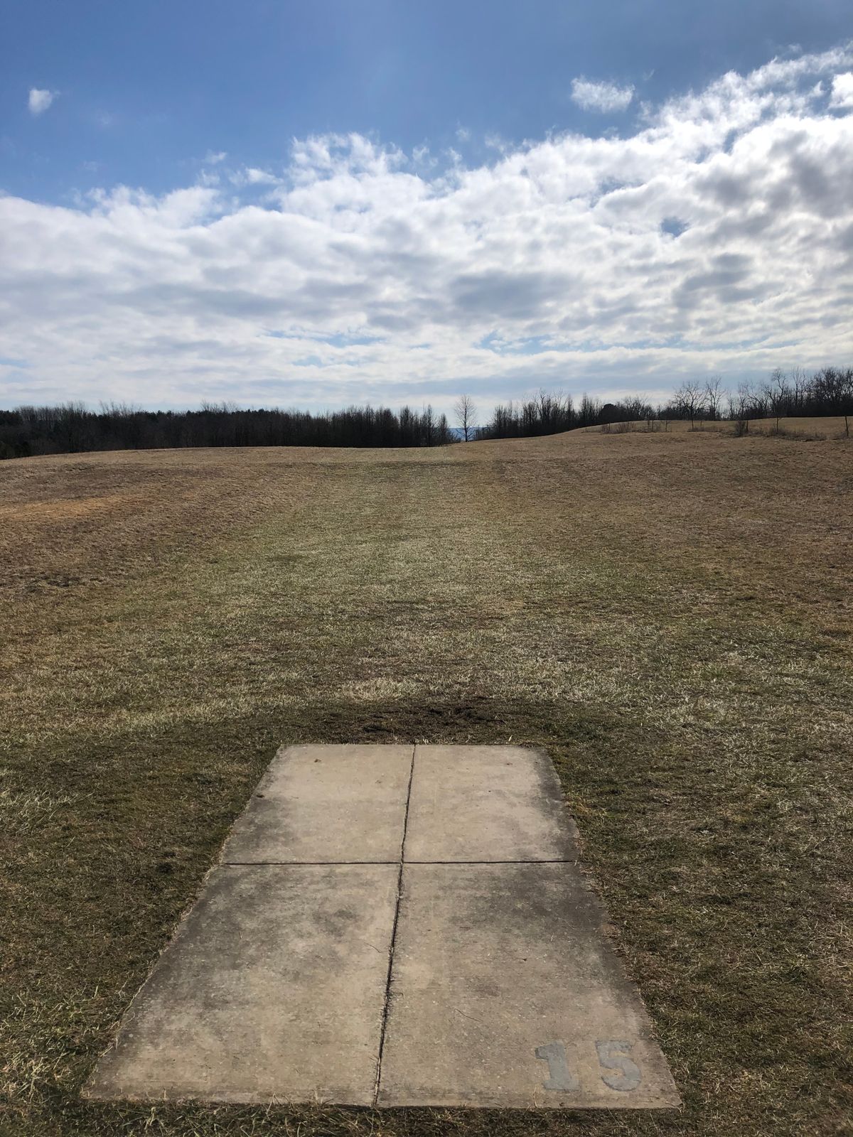 Tee 15, now 235’ to the basket