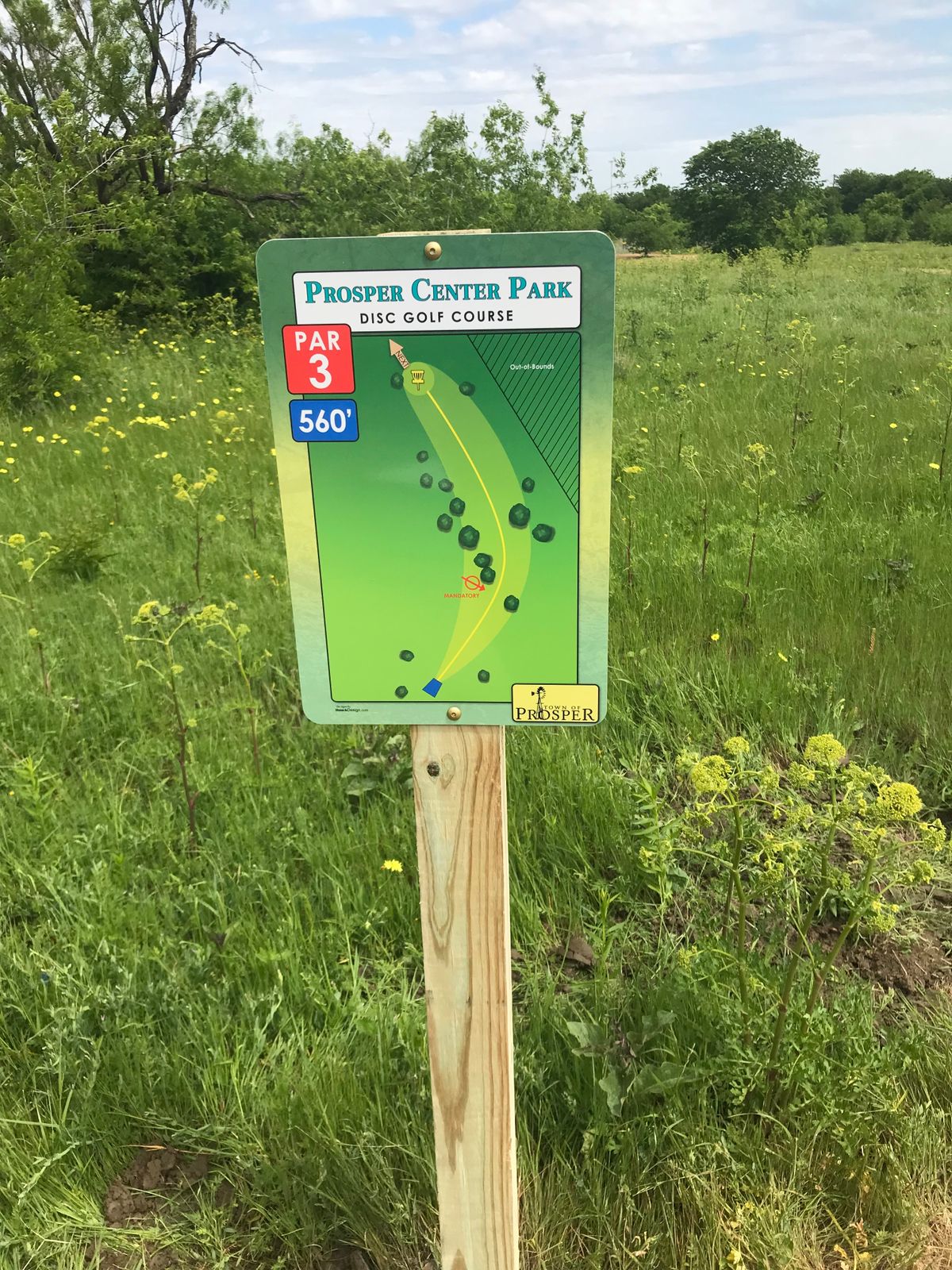 Hole 1 Map
