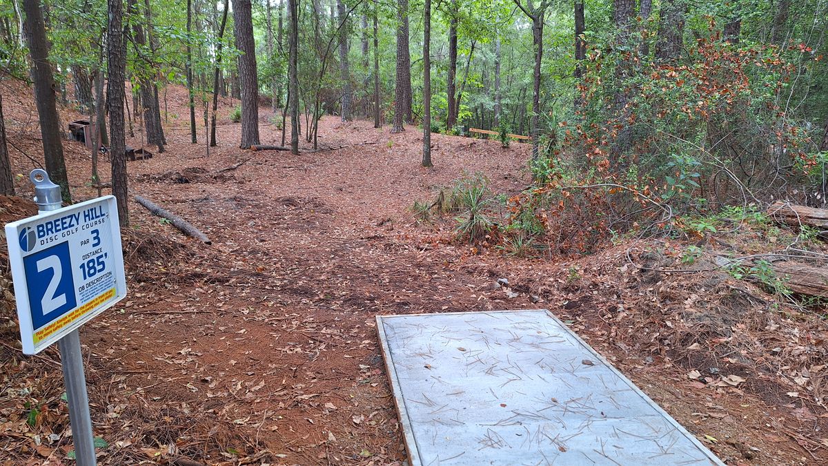 Hole #2 tee.