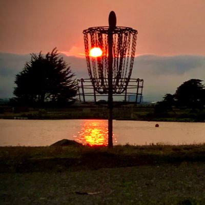 October sunset