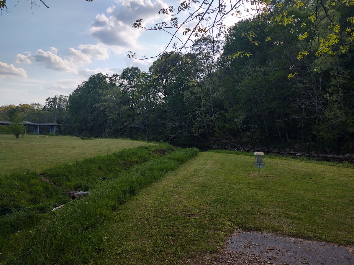 Hole 16 With the island green