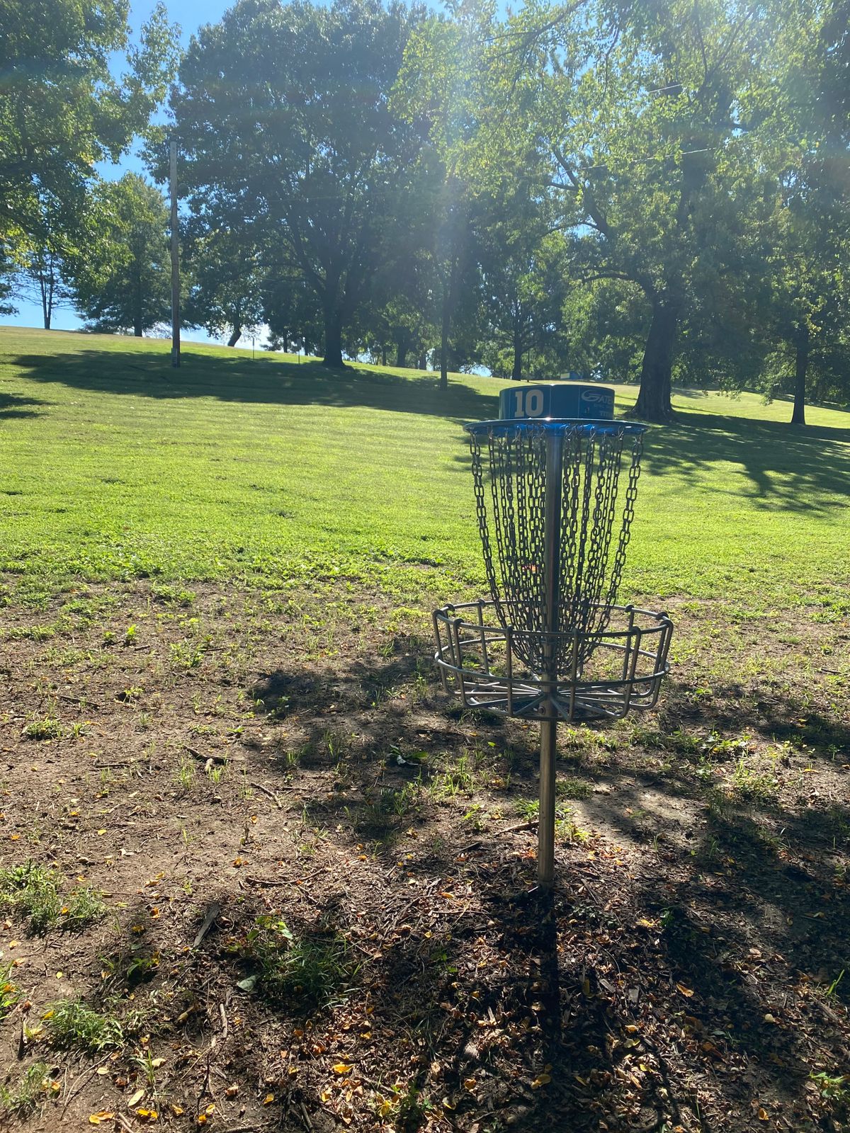 10 basket towards fairway